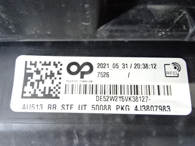 фото №13, Спойлер диффузор зад audi e-tron gt полный 4j3807983 llu