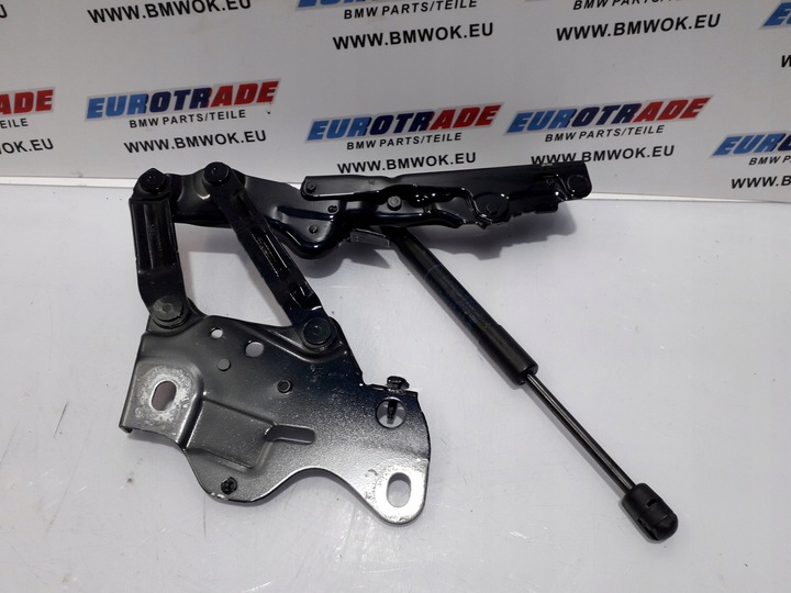 фото №10, Bmw g05 g06 g07 g09 f95 f96 комплект петля капота + телескоп карбон-чорний