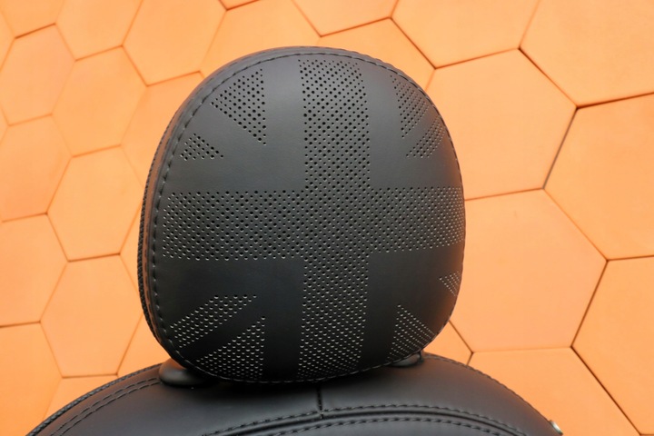 фото №13, Mini f57 салон сидіння з підігрівом isofix шкіра карбон чорний harman