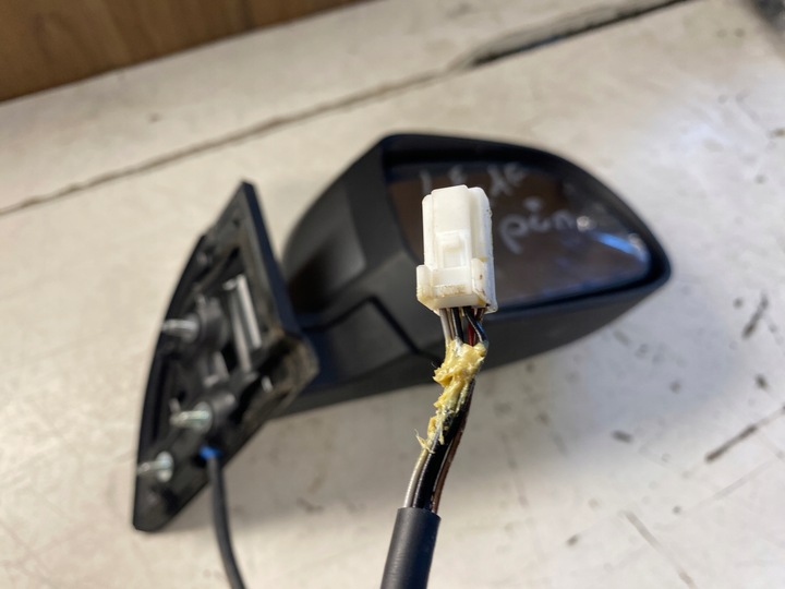 фото №13, Nissan leaf зеркало правые 7 pin eu