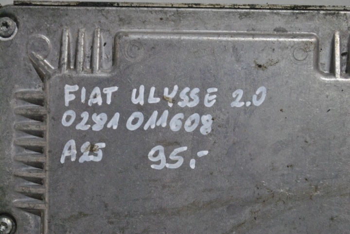 фото №6, Блок управления двигателем (эбу, компьютер двигателя) fiat ulysse 2.0 0281011608