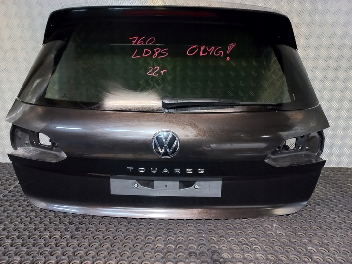 фото №4, Vw touareg iii 760 крышка багажника ld8s