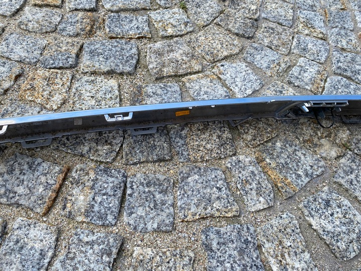 фото №9, Mercedes 166 gle планка бампера хром зад 1668852474 оригинал