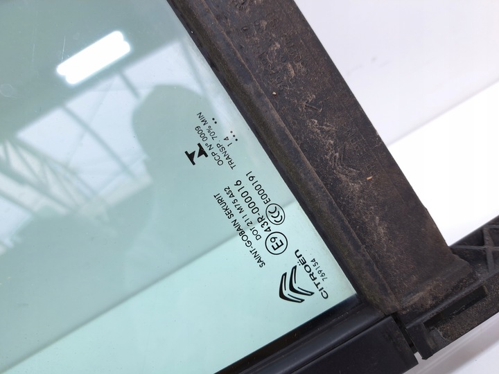 фото №2, Citroen c4 grand picasso ii скло трикутник двері зад ліва 2014