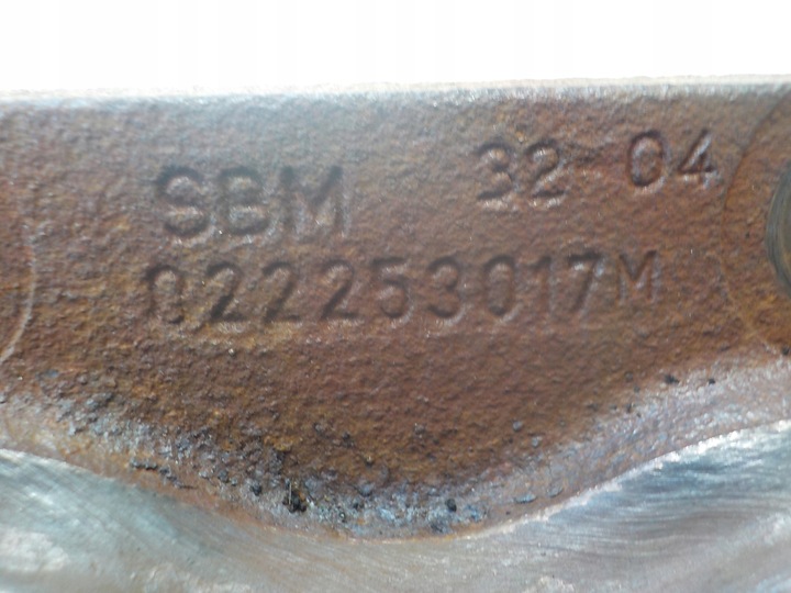 фото №8, Vw golf v r32 audi a3 8p 3.2 vr6 bdb bmj коллектор выпускной 022253017m