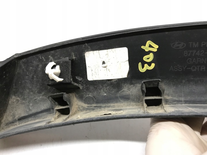 фото №9, Hyundai santa fe iv правая планка крыльев зад 2020r 87742-s1aa0