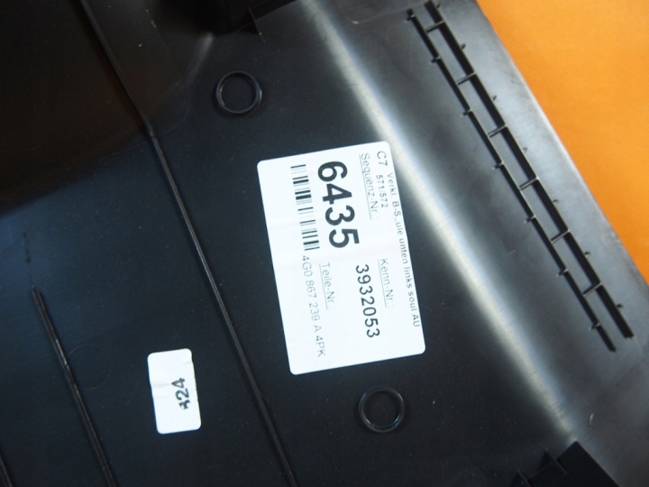 фото №8, Audi a6 4g обшивка стойка средние lh 4g0867239a
