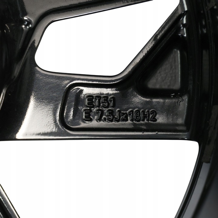 фото №13, Audi a3 s3 8v алюминиевый диск 18" et:51 7,5j rotor чёрный 8v0601025eq