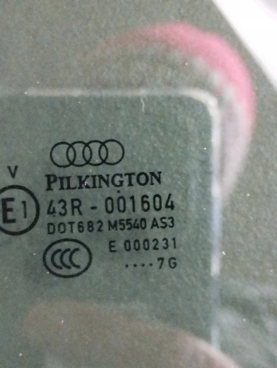 фото №2, Audi q7 4l 2007 стекло левая зад