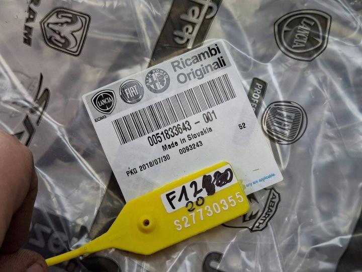 фото №6, Підкрилок перед праве lancia ypsilon 11- нове oem 51833643
