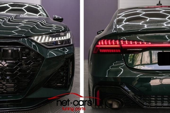 фото №14, Бампер зад audi a7 c8 4k 18- wz rs6 s6 abt quattro sline koncowk b