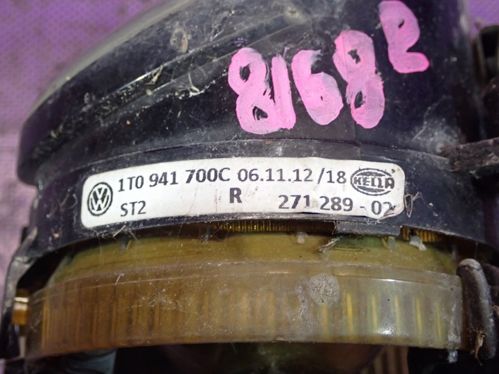 фото №4, Vw passat cc 12- рестайлінг галоген правий лампа протитуманна права 1t0941700c