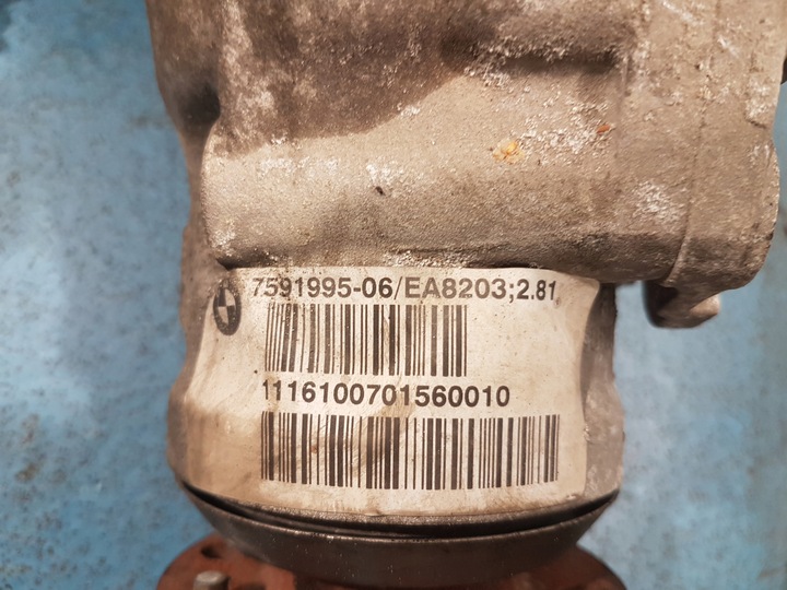 фото №8, Bmw 4 f36 2.0d b47 міст переднє 7591995