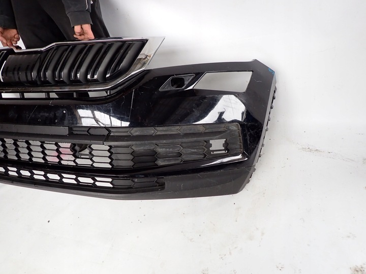 фото №6, Skoda kodiaq 565 бампер перед переднє 17- pdc spr