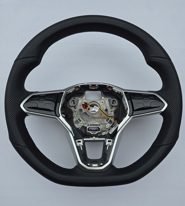 фото №1, Vw golf 8 arteon r-line многофункциональный кожаный руль 5h0419089ge dsg