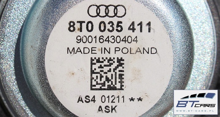 фото №10, Audi a4 a5 динамики комплект динамиков озвучивание 8t0035399a 4f0035399a 8t