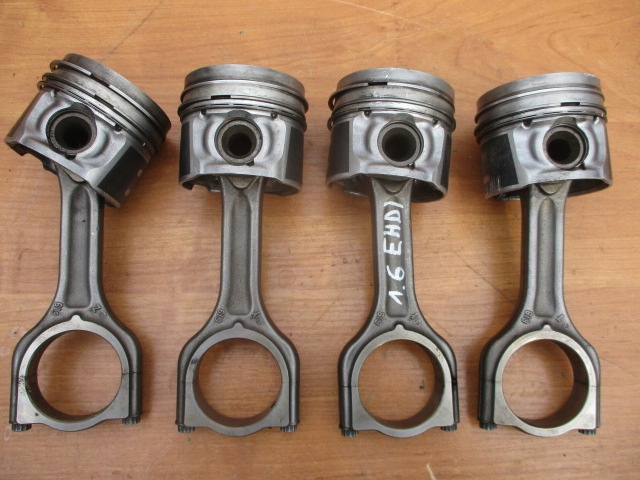 фото №15, Ford peugeot mazda citroen 1.6 e hdi ehdi 1.6 tdci поршень + шатун 75l101