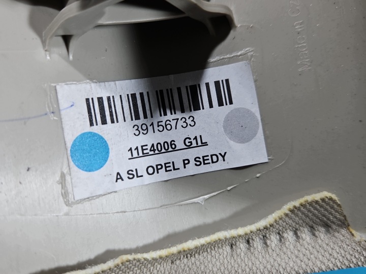 фото №7, Захист заглушка пластик стійка права opel insignia b 39155394 39156733