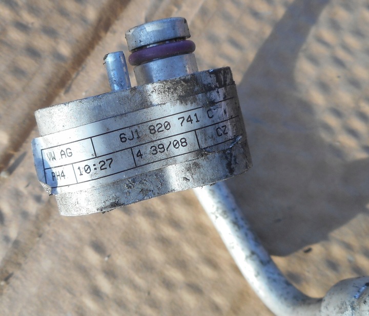 фото №4, Ibiza iv 08r 1.9 tdi шланг трубка кондиционера