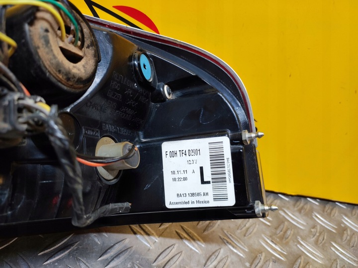 фото №6, Lincoln mkx 2011-2015 лампа зад led ліва usa