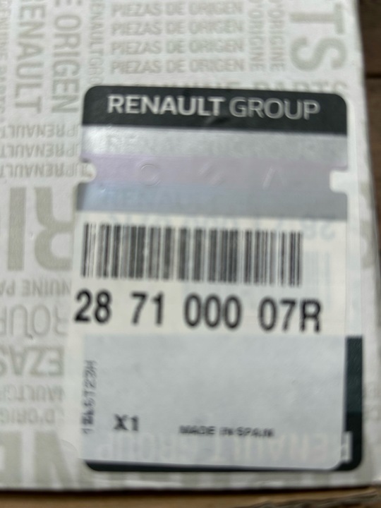 фото №1, Двигатель дворники зад renault megane iii оригинальный номер 287100007r