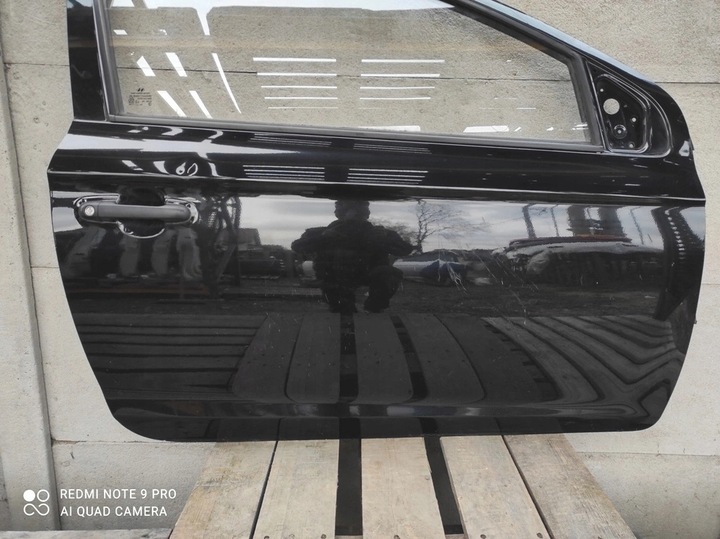 фото №1, Двері праві hyundai i20 i 2008-2014 чорні 3 двері