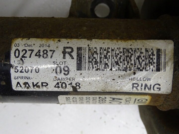 фото №11, 2x kpl амортизатор перед 13474017 13474018 1.6 cdti opel astra j iv