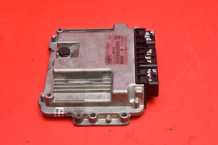 фото №7, Блок керування двигуном (ecu) 8m51-12a650-xc 0281015242 ford focus mk2 1.6 tdci 109 km