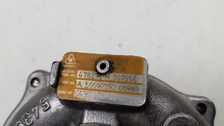 фото №9, Турбонагнітач 8200478276 54359700012 1.5 dci renault 54391015082 s1