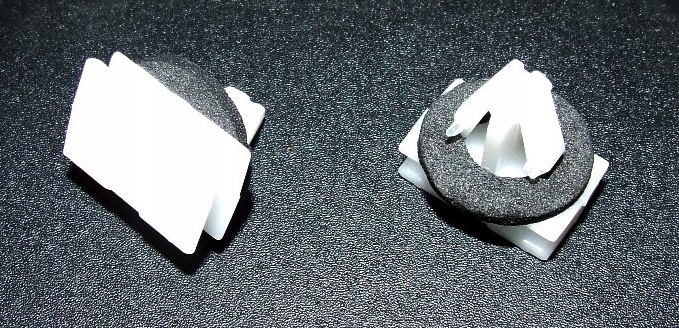 фото №3, Клипса штифт планки порога крыльев подкрылки opel ampera crossland karl mokka