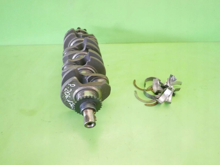 фото №9, Wał колінчастий + вкладиші peugeot 206 phi 1.9d wjz 98-