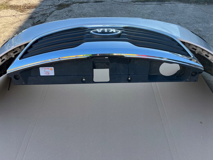 фото №10, Kia sportage 3 iii 9s бампер переднее решётка радиатора перед решётка 10-15 комплектный