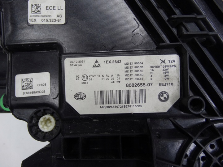 фото №15, Bmw 5 g30 рестайлінг lci 20-23 тінь line лампа ліва повний led 8082655 оригінальна