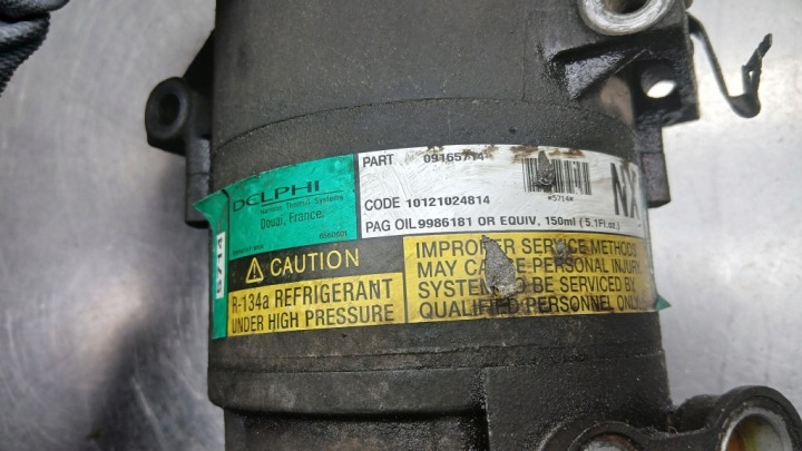 фото №10, Компрессор кондиционера opel astra g 09165714