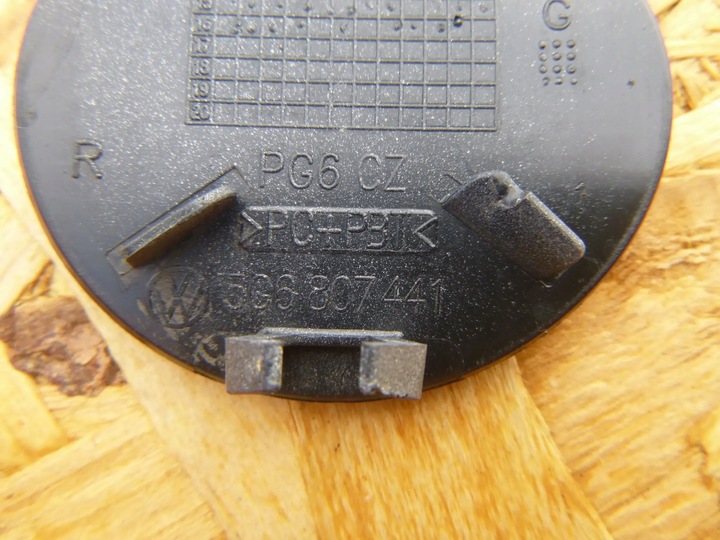 фото №2, Vw golf vii hb хэтчбек 12-16 заглушка фаркоп hak бампер зад 5g6807441