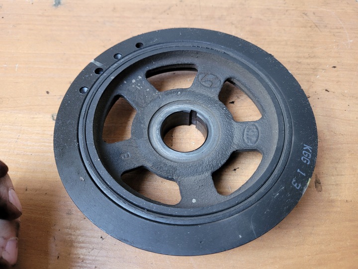 фото №2, Колесо ременное вала hyundai kia 1.7 10-