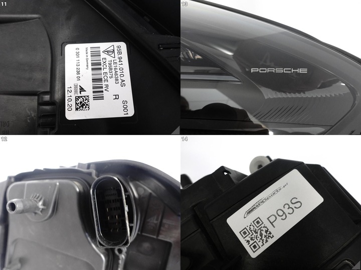 фото №12, Porsche macan 95b gts рестайлінг 18- повний led лампа права перед європа excl 010as