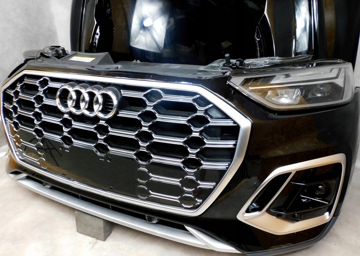 фото №6, Audi q5 80a рестайлінг s line перед бампер лампи капот pas крила повний led