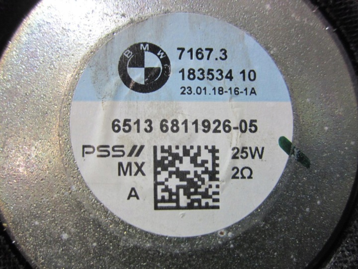 фото №11, Bmw x3 g01 g02 f97 динамік hifi низькочастотний 6811926 центральний 65136811926