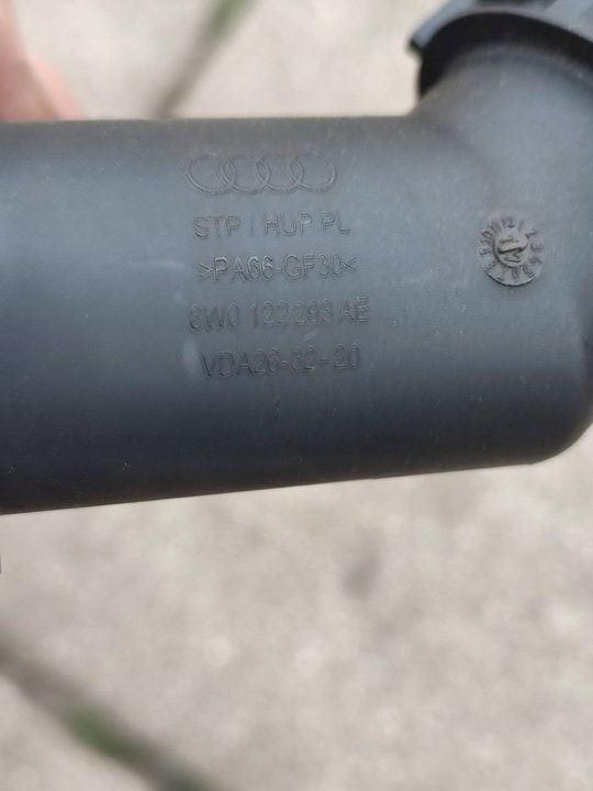 фото №10, Штуцер шланг шланг води 2.0 tdi audi a4 b9 8w 2017