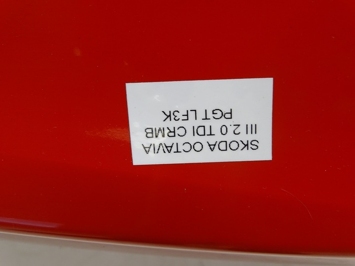 фото №11, Крышка крышка багажника зад задняя skoda octavia iii liftback lf3k