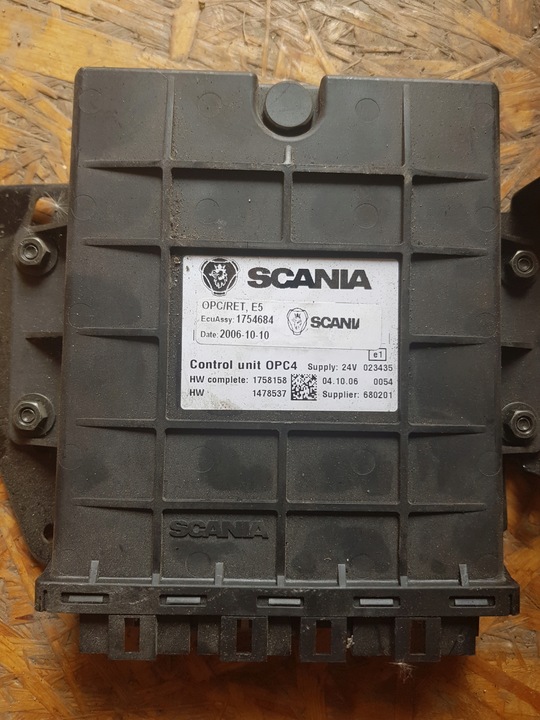 фото №1, Модуль блок управления opc контроль unit scania r