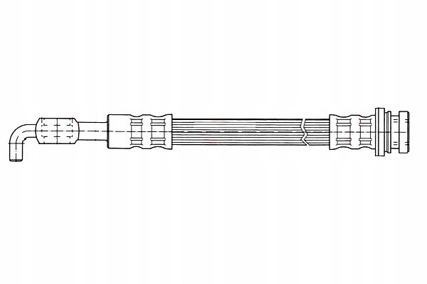 фото №15, Шланг тормозной гибкий opel frontera b 98-04 t