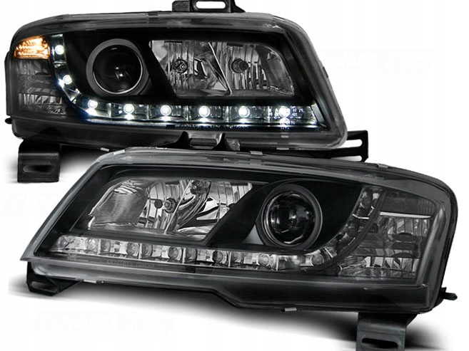 фото №1, Лампы fiat stilo 01-08r daylight led чёрный sonar + лампочки бесплатно