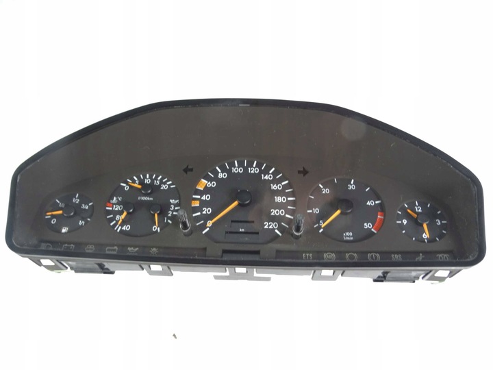 фото №6, Mercedes s клас w140 3.5 td спідометр  манометр прилади