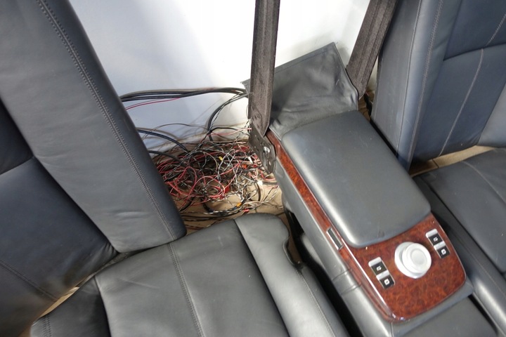 фото №15, Mercedes w221 оббивка шкіра сидіння обшивки сидіння nappa довгий dvd