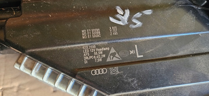 фото №12, 80a941033f идеал !! pr комплектный ful led matrix audi q5 sq5 2021r
