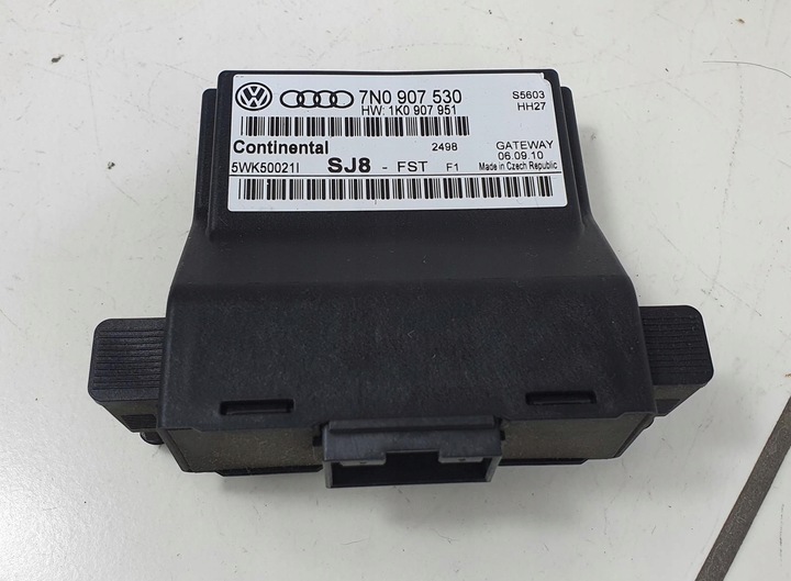 фото №1, Octavia ii модуль блок управления шлюз 7n0907530