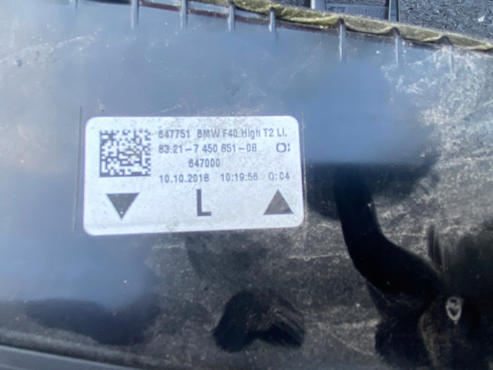 фото №6, Лампи лампа зад bmw 1 f40 led