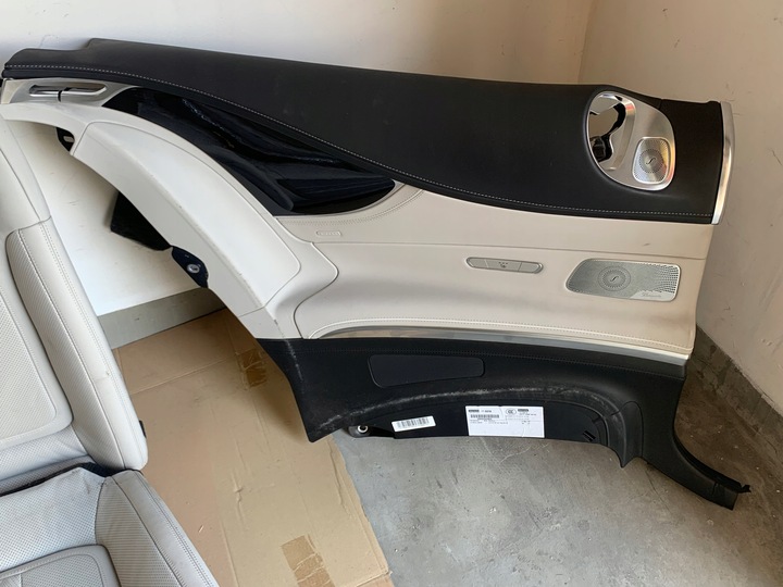 фото №9, Mercedes s w217 купе сидіння диван обшивки салон комплект шкіра